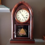 Beehive mantle clock